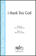 Product image for i thank You, God | Shawnee Press | SATB a cappella | My Worship Store