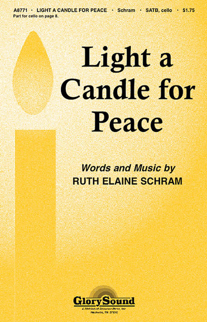 Product image for Light a Candle for Peace | Shawnee Press | SATB | My Worship Store
