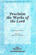 Product image for Proclaim the Works of the Lord | Shawnee Press | SATB | My Worship Store