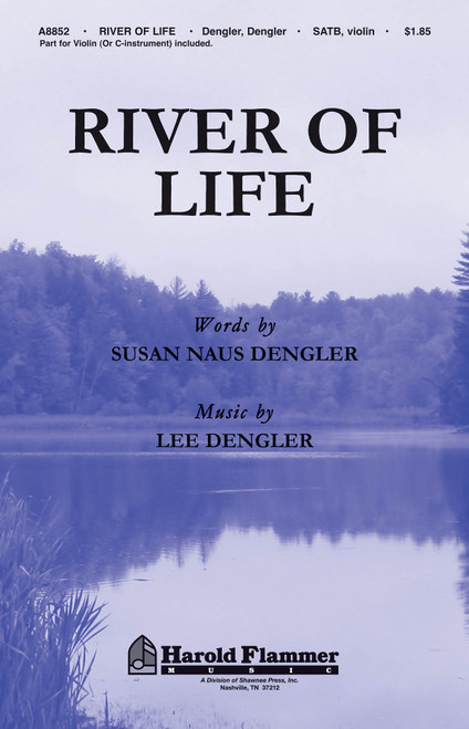 Product image for River of Life | Shawnee Press | SATB with violin | My Worship Store