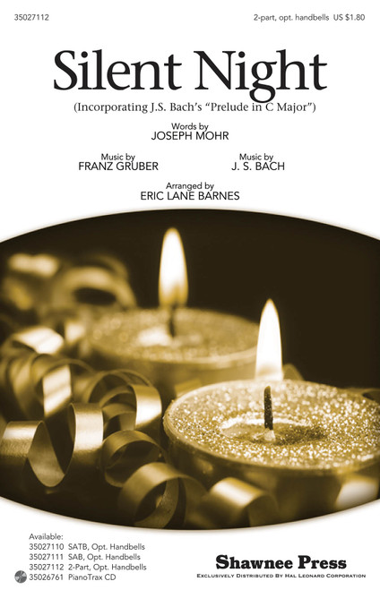 Product image for Silent Night | Shawnee Press | 2-Part, opt. handbells | My Worship Store