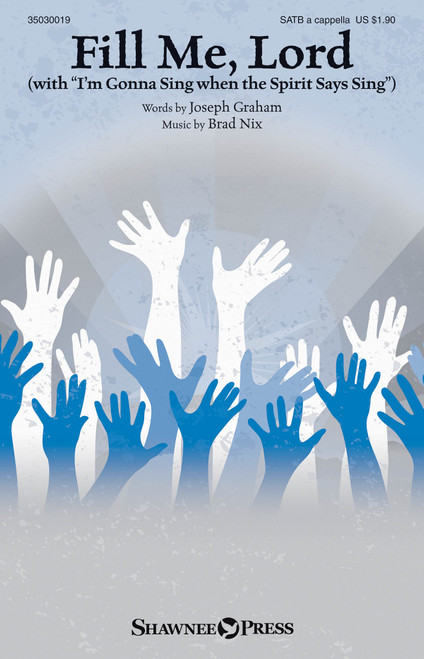 Product image for Fill Me, Lord | Shawnee Press | SATB a cappella | My Worship Store