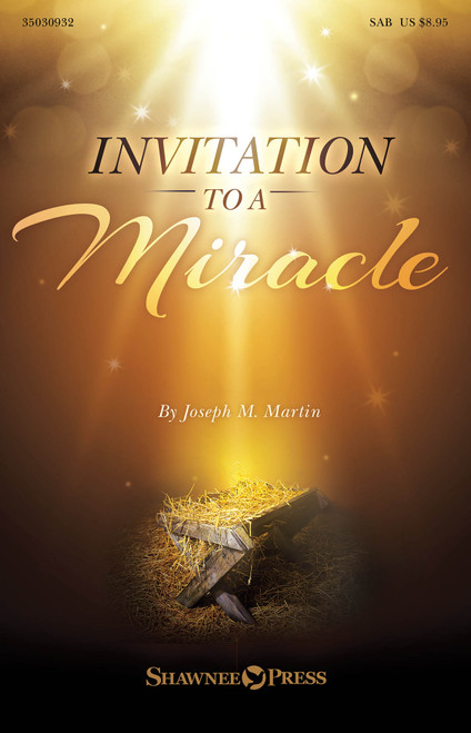Product image for Invitation to a Miracle | Shawnee Press | SAB | My Worship Store