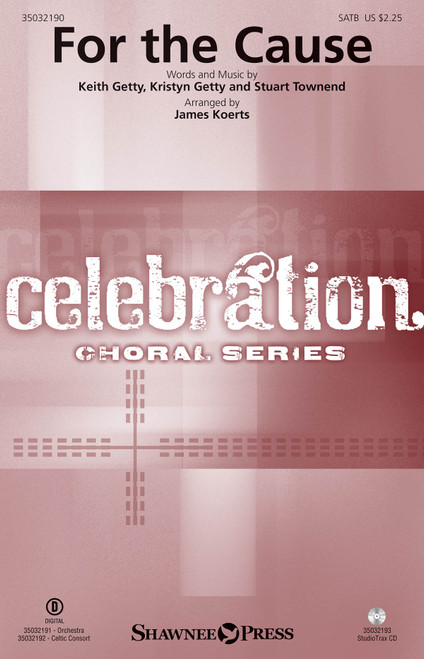 Product image for For the Cause | Shawnee Press | StudioTrax CD | My Worship Store