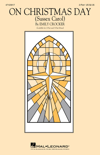 Product image for On Christmas Day | Hal Leonard | 2-Part | My Worship Store