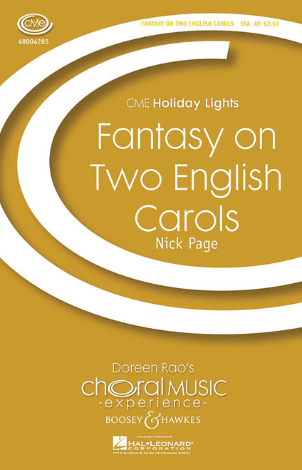 Product image for Fantasy on Two English Carols | Boosey & Hawkes | SSA | My Worship Store