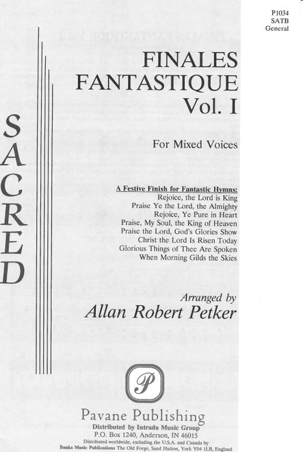 Product image for Finales Fantastique - Volume I | Pavane Publishing | SATB | My Worship Store