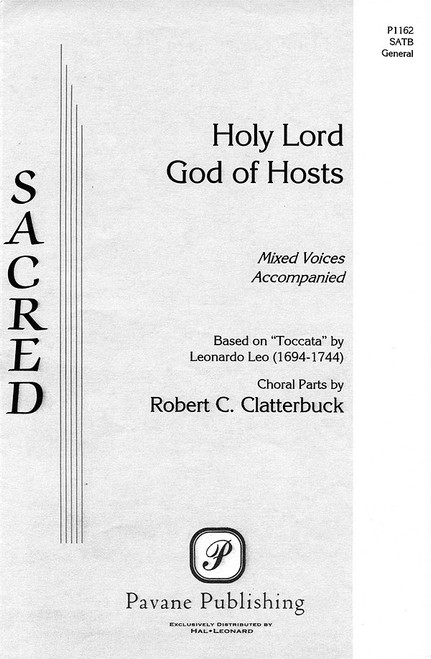 Product image for Holy Lord God of Hosts | Pavane Publishing | SATB | My Worship Store