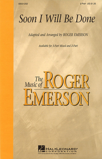 Product image for Soon I Will Be Done |  | 3-part Mixed | My Worship Store