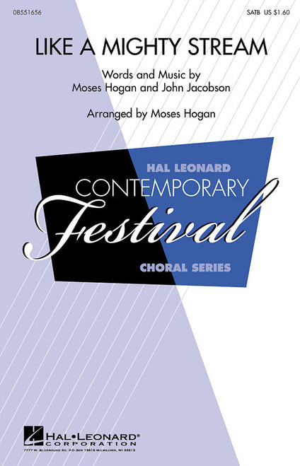Product image for Like a Mighty Stream | Hal Leonard | SATB | My Worship Store