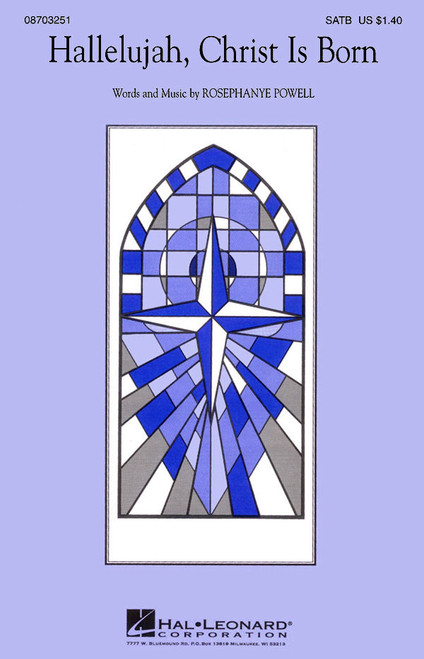 Product image for Hallelujah, Christ Is Born |  | SATB | My Worship Store