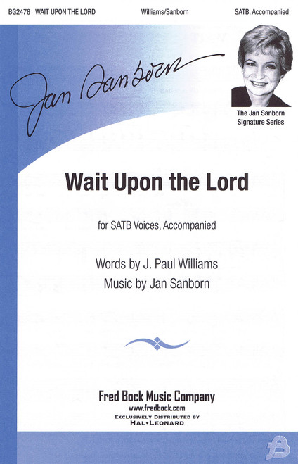 Product image for Wait Upon the Lord | Fred Bock Music Company | SATB | My Worship Store