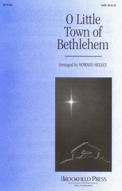 Product image for O Little Town of Bethlehem | Brookfield Press | SATB | My Worship Store