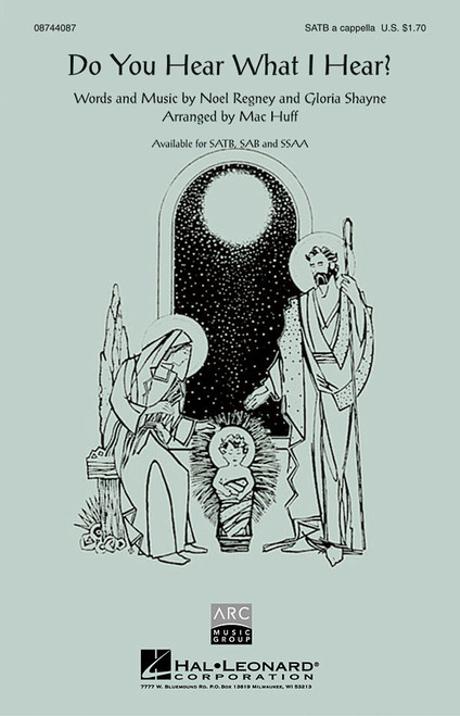 Product image for Do You Hear What I Hear? | Hal Leonard | SAB a cappella | My Worship Store