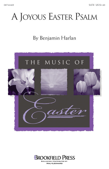 Product image for A Joyous Easter Psalm | Brookfield Press | SATB w/opt. Brass | My Worship Store