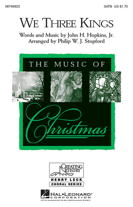 Product image for We Three Kings | Hal Leonard | SATB | My Worship Store