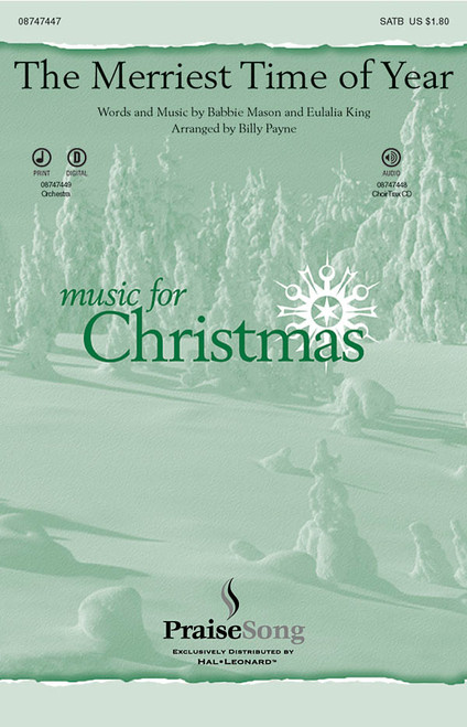 Product image for The Merriest Time of Year | PraiseSong | SATB | My Worship Store