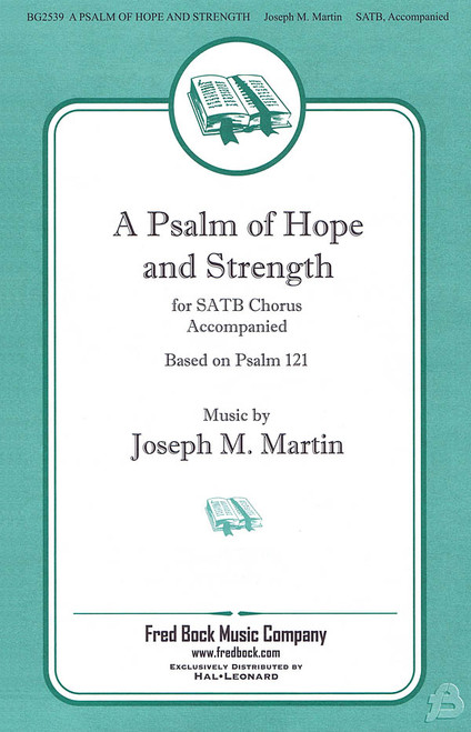 Product image for A Psalm of Hope and Strength | Fred Bock Music Company | SATB | My Worship Store