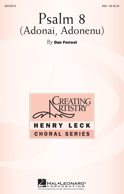 Product image for Psalm 8 | Hal Leonard | SSA | My Worship Store