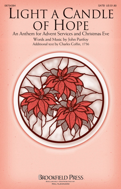 Product image for Light a Candle of Hope | Brookfield Press | SATB | My Worship Store