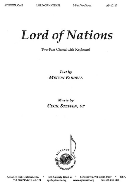 Product image for Lord of Nations | Alliance Music Publications | 2-Part | My Worship Store