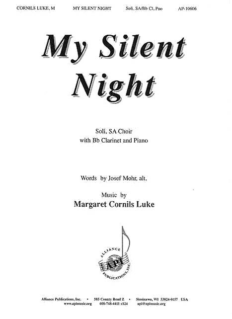 Product image for My Silent Night | Alliance Music Publications | 2-Part | My Worship Store