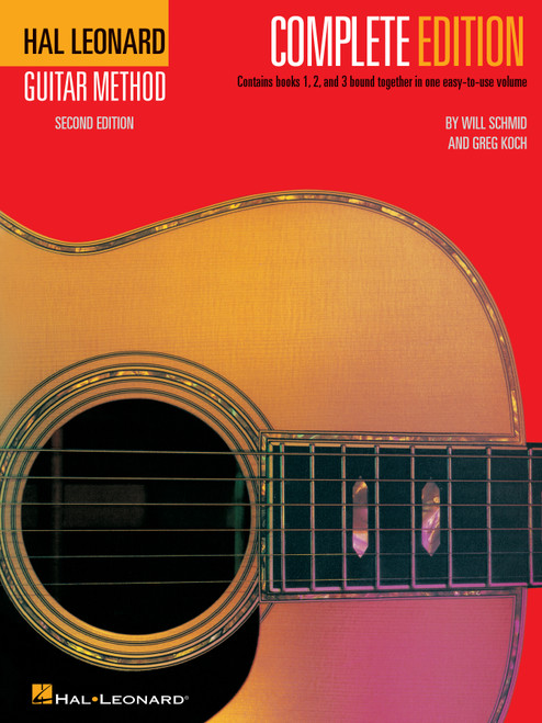 Product image for Hal Leonard Guitar Method, Second Edition - Complete Edition |  | Book Only | My Worship Store