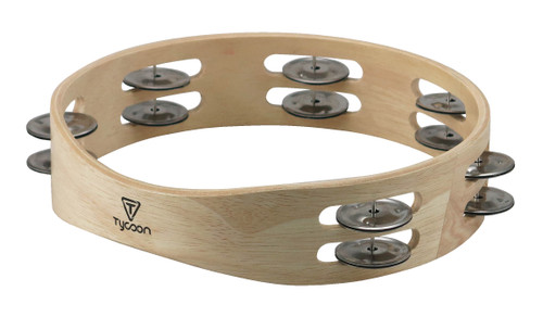 Product image for Round Wooden Tambourine | Tycoon Percussion |  | My Worship Store