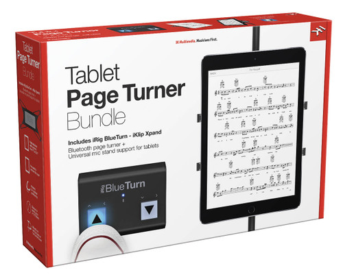 Product image for iRig BlueTurn + iKlip Xpand Bundle | IK Multimedia |  | My Worship Store