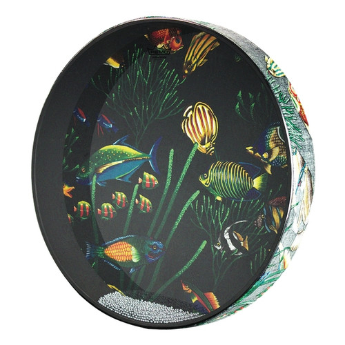 Product image for Ocean Drum� with Fish Graphic | Remo |  | My Worship Store