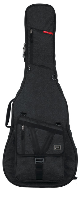 Product image for Transit Series Acoustic Guitar Gig Bag | Gator Cases | Charcoal | My Worship Store