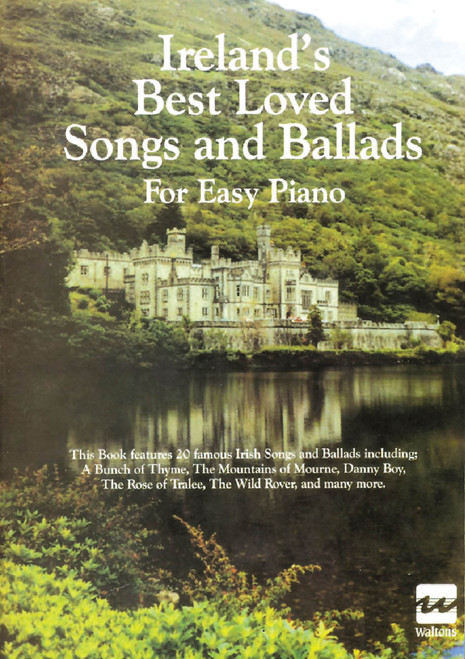 Product image for Ireland's Best Loved Songs and Ballads for Easy Piano | Waltons Irish Music | Easy Piano | My Worship Store