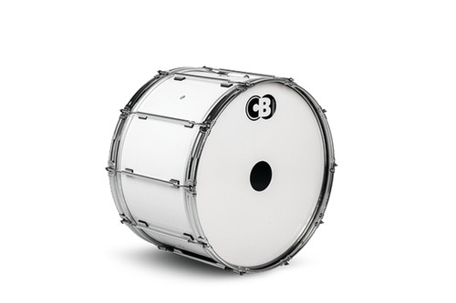 Product image for Tournament Series 24 inch. Marching Bass Drum 10 Lug with Strap and Mallet | CB Percussion |  | My Worship Store