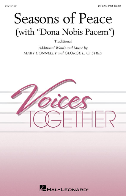 Product image for Seasons Of Peace (with dona Nobis Pacem) | Hal Leonard | 2-Part/3-Part | My Worship Store