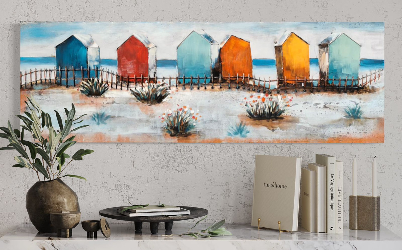 3D Metal Art Cape Town Houses - The Loving Home