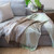 Melody Throw 150 X 200 Sandton Coffee & Soft Green Melody Throw 150 X 200 Sandton Coffee & Soft Green