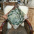 Scatter Square Cushion - Weathered Succulent Close - 50x50cm
