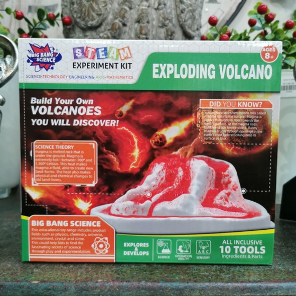 Big Bang Science Experiment Kit - Exploding Volcano