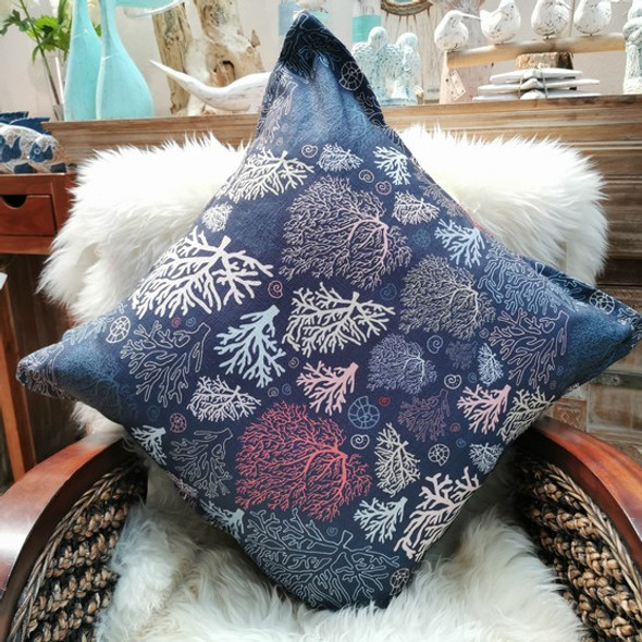 Square Cushion - Multi Coral - 60x60cm