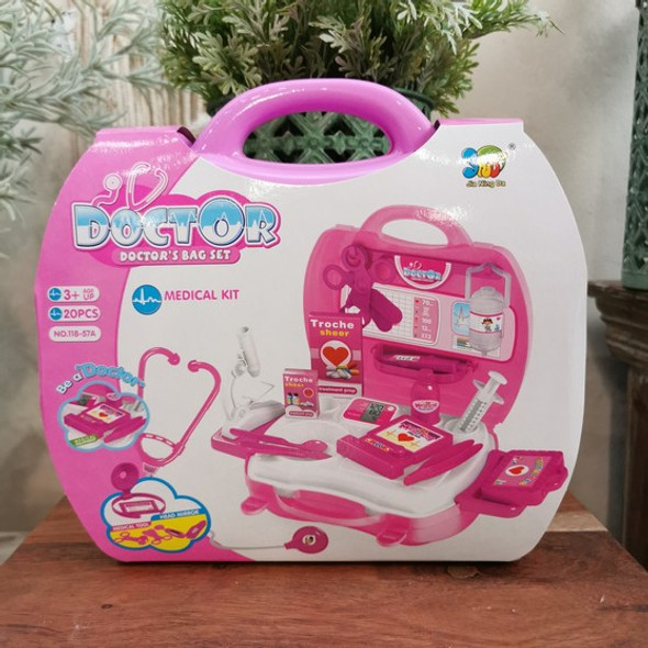 Doctor Medical Kit Toy Play Set - Pink