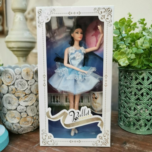 Ballet Dancer Doll With Blue Dress