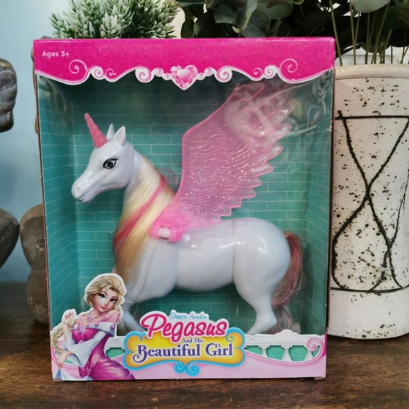 Pegasus Toy With Pink Wings
