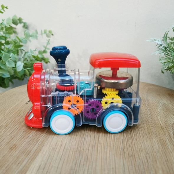 Geared Train Toy With Moving Gears, Tinkling And Light