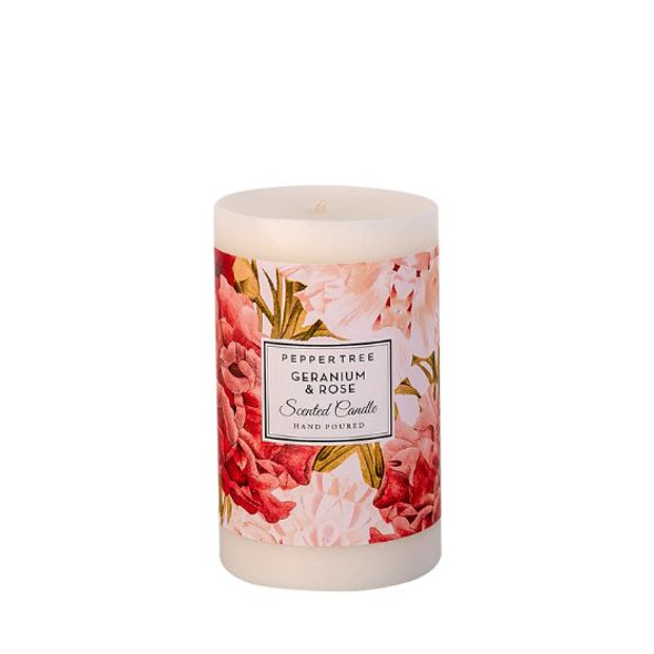 Geranium & Rose Medium Candle