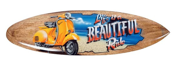 Airbrush Surfboard Beautiful Ride