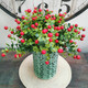 Artificial Red Berry Bunch With 7 Stems - 30cm
