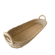 Bread Basket Thick Weave Oval 37x16x5 cm