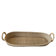 Bread Basket Thick Weave Oval 37x16x5 cm