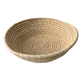 Woven Basket Thick Weave Beige 28cm