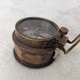 Brass Compass With Hidden Measure Tape / Navigation / Gadgets